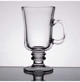 Nadir Nevada TEA/COFFEE Glass Mugs SET 12PC ,4.5oz 