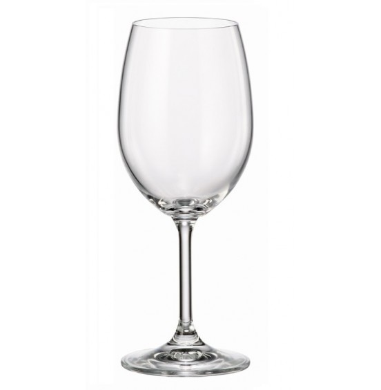 Wine Glasses Crystal lead free Set of 6PC, 450ml-15.54oz, Maison Forine.