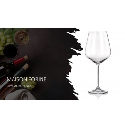 wine Glasses Crystal lead free Set of 4PC 800ML, Maison Forine