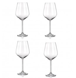 wine Glasses Crystal lead free Set of 4PC (715-ML), Maison Forine