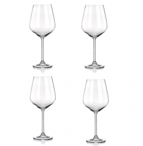 wine Glasses Crystal lead free Set of 4PC 800ML, Maison Forine