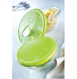 SEMPRE Mixing Bowl Set of 6pcs 1-LITER With Lid , Microwave Safe.