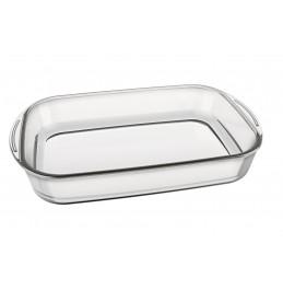 SEMPRE rectangle Glass Dish Oven / Microwave Baking 4-LT