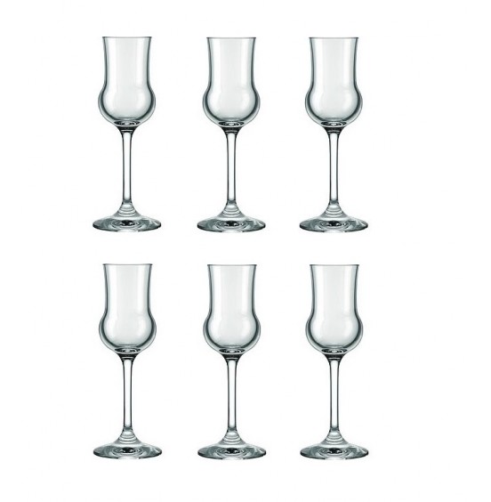 Nadir 6-Piece Mini Alambic wine Glasses, 3oz.