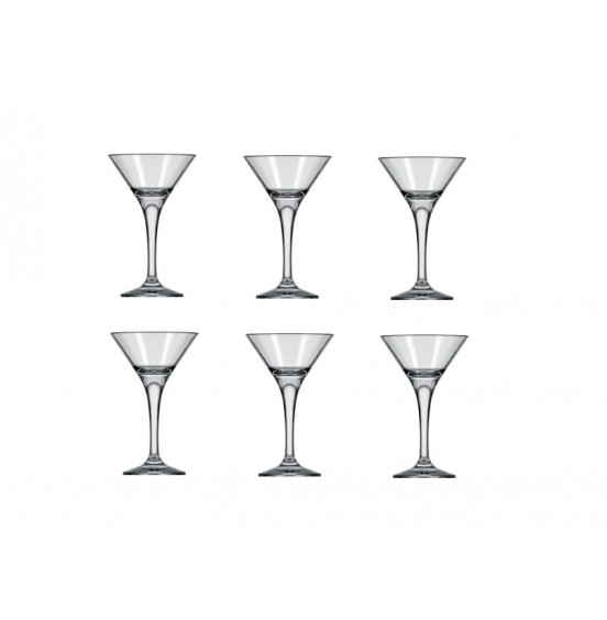 Nadir Mini Martini Cocktail Glasses, 6-Piece Set ,100ml.