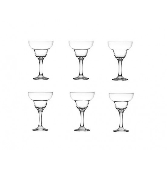 Nadir Set Of 6 Margarita Cocktail Glasses , 11.25oz.