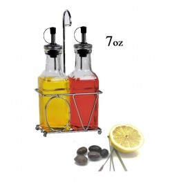  Set Of Oil and Vinegar Dispensers with Salt & pepper Shakers , 7 Oz