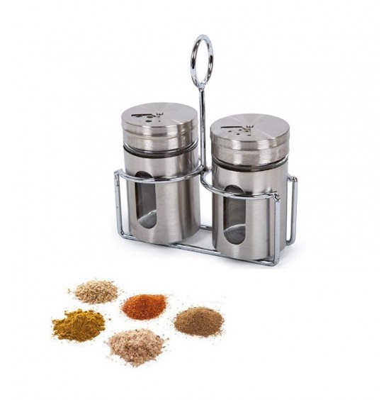  Set Of Oil and Vinegar Dispensers with Salt & pepper Shakers. 105 OZ