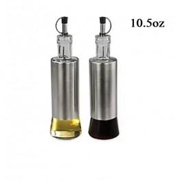  Set Of Oil and Vinegar Dispensers with Salt & pepper Shakers. 105 OZ
