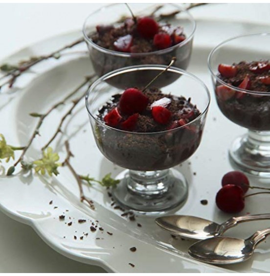 LAV Set OF 6 Glass Dessert Bowls , 9.5 Oz 