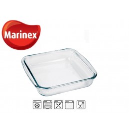 Marinex Square Dish Glass Oven / Microwave Baking 1.8-LT/60oz