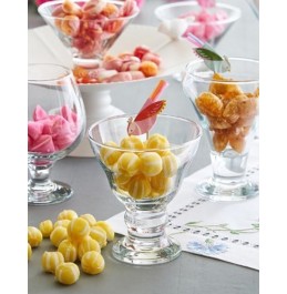 LAV Set Of 4 Glass Dessert Bowls, 225ML 