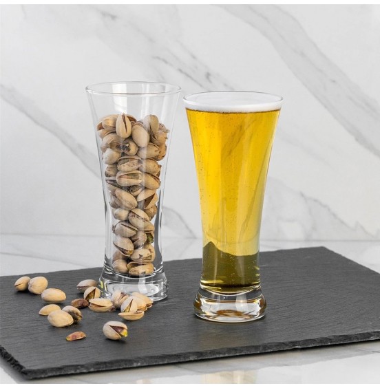 LAV 6-Piece Beer Glasses SET, 12.75 oz