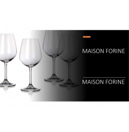 Set of 4  Bohemian lead free Crystal Wine Glasses, 460 ml 
