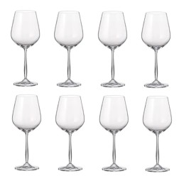 Gourmet wine Glasses Crystal lead free Set of 8PC (715-ML) 
