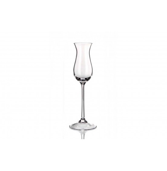 Set of 6 Bohemian lead free Grappa Glasses, 80 ml 