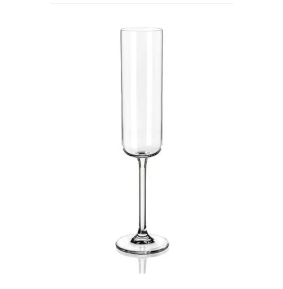 Moderna Champagne Glasses Crystal lead free Set of 8 Pcs, 200 ML/ 1259