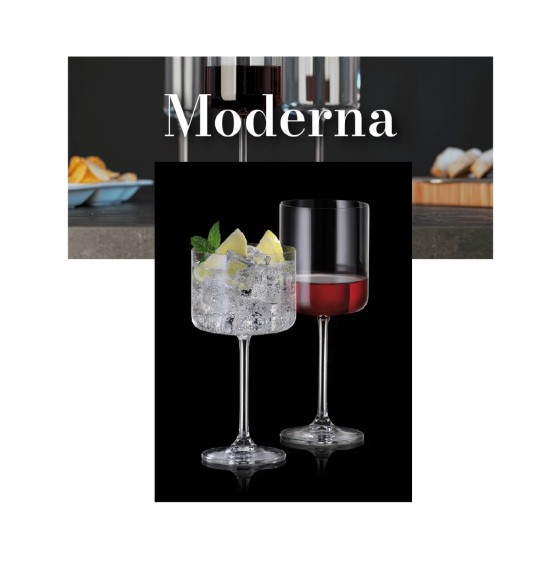 Moderna Champagne Glasses Crystal lead free Set of 8 Pcs, 200 ML/ 1259