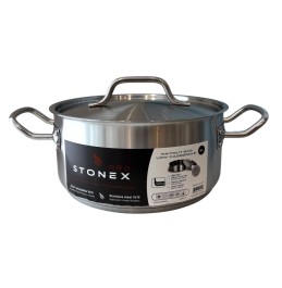 STONEX PRO Low Casserole-24 Cm- 5 L