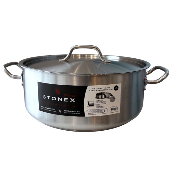 STONEX PRO Low Casserole-36 Cm- 14 L