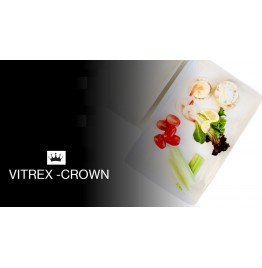 Crown Set Of 2 Rectangular Serving Platters 12.5'' x 8''